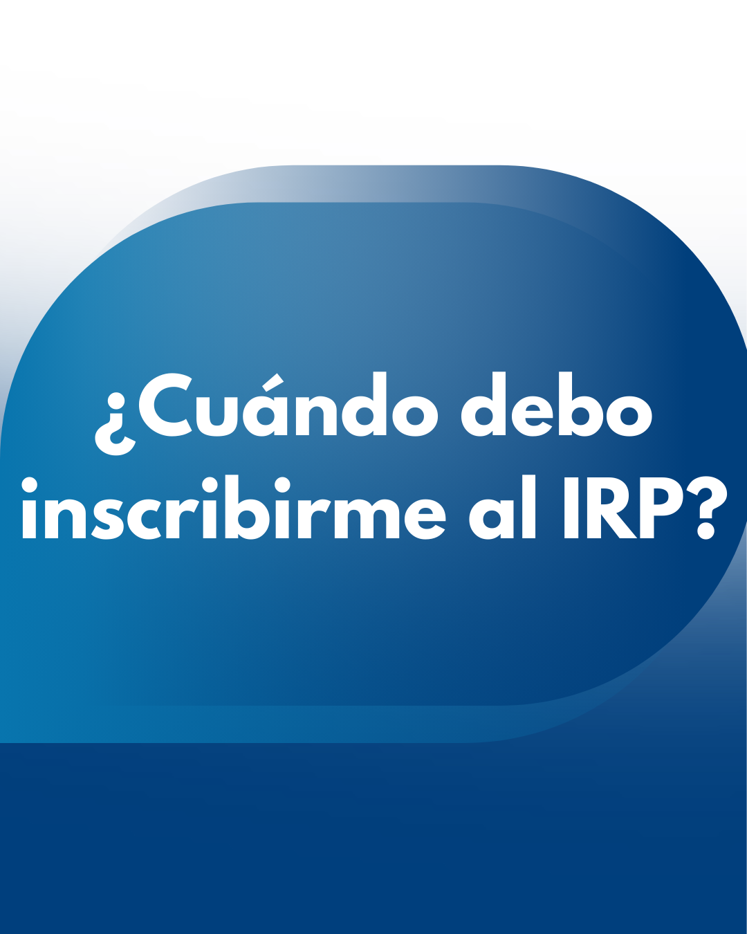 Guía de umbrales IRP 2026